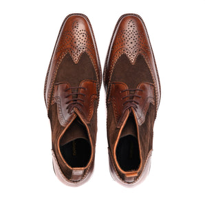 Royal Shaded High Ankle Brogue Laces Shoe